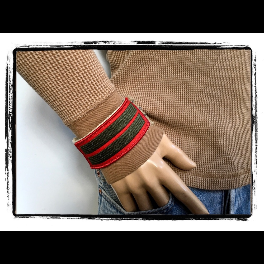 🇺🇸 US MARINE CORPORAL STRIPES CUFF BRACELET🇺🇸